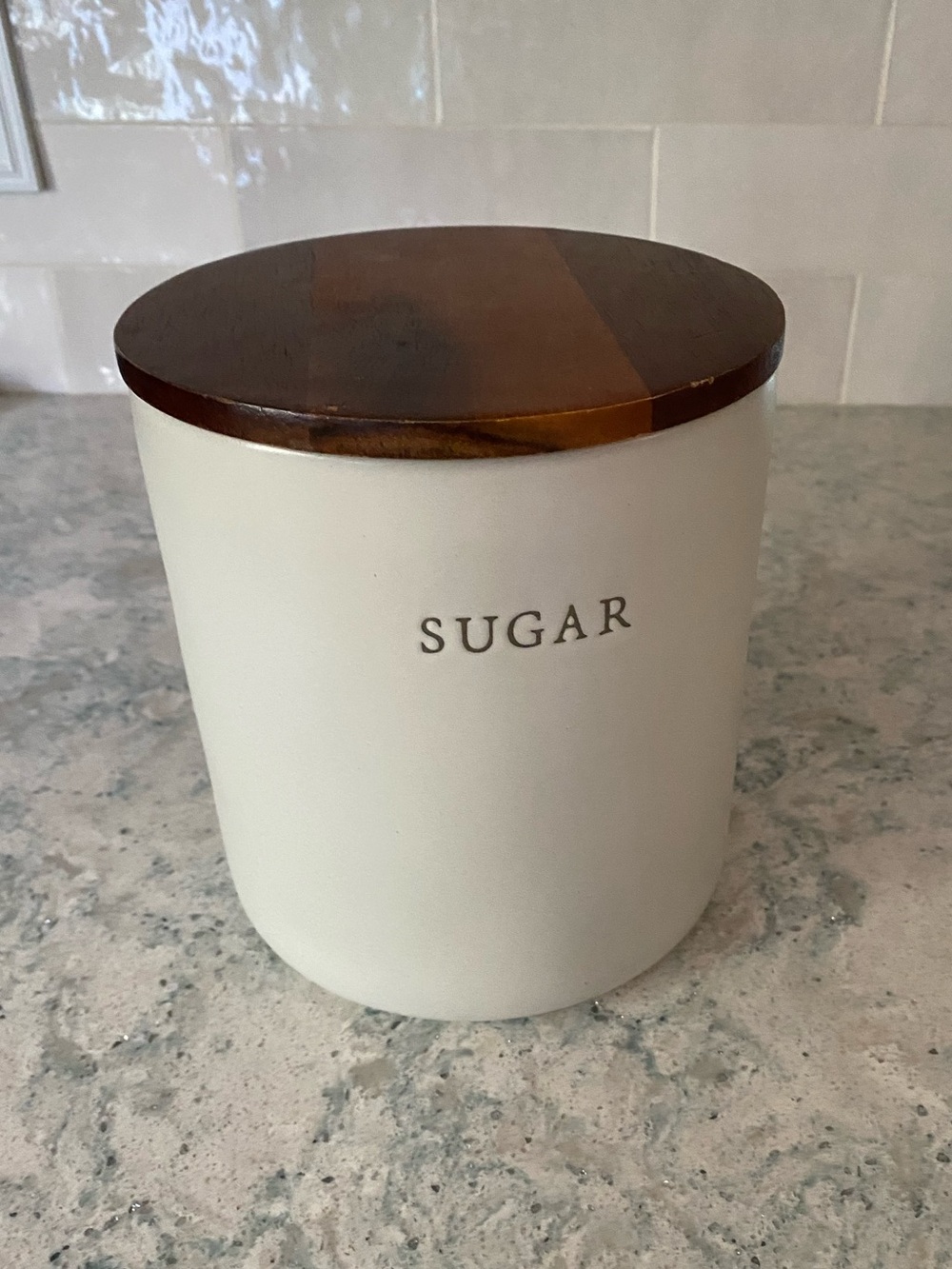 Hearth & Hand Ceramic Sugar Canister
